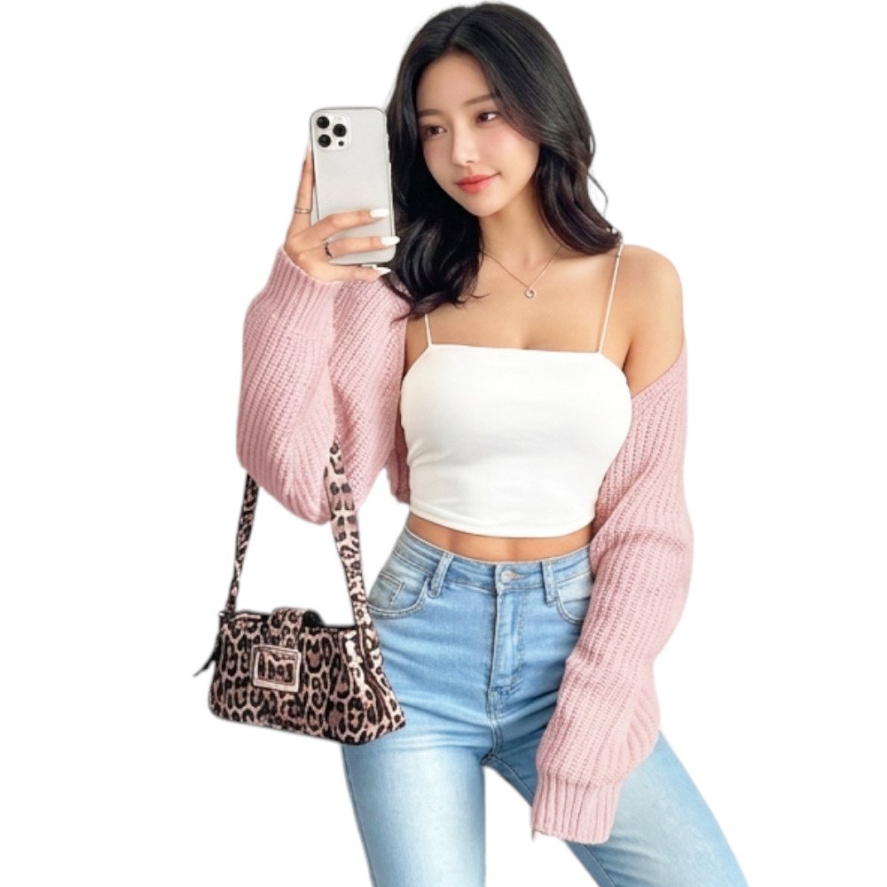 MANGA MUJER COREANA DOM464-18 DRALOM COLOR API - 4