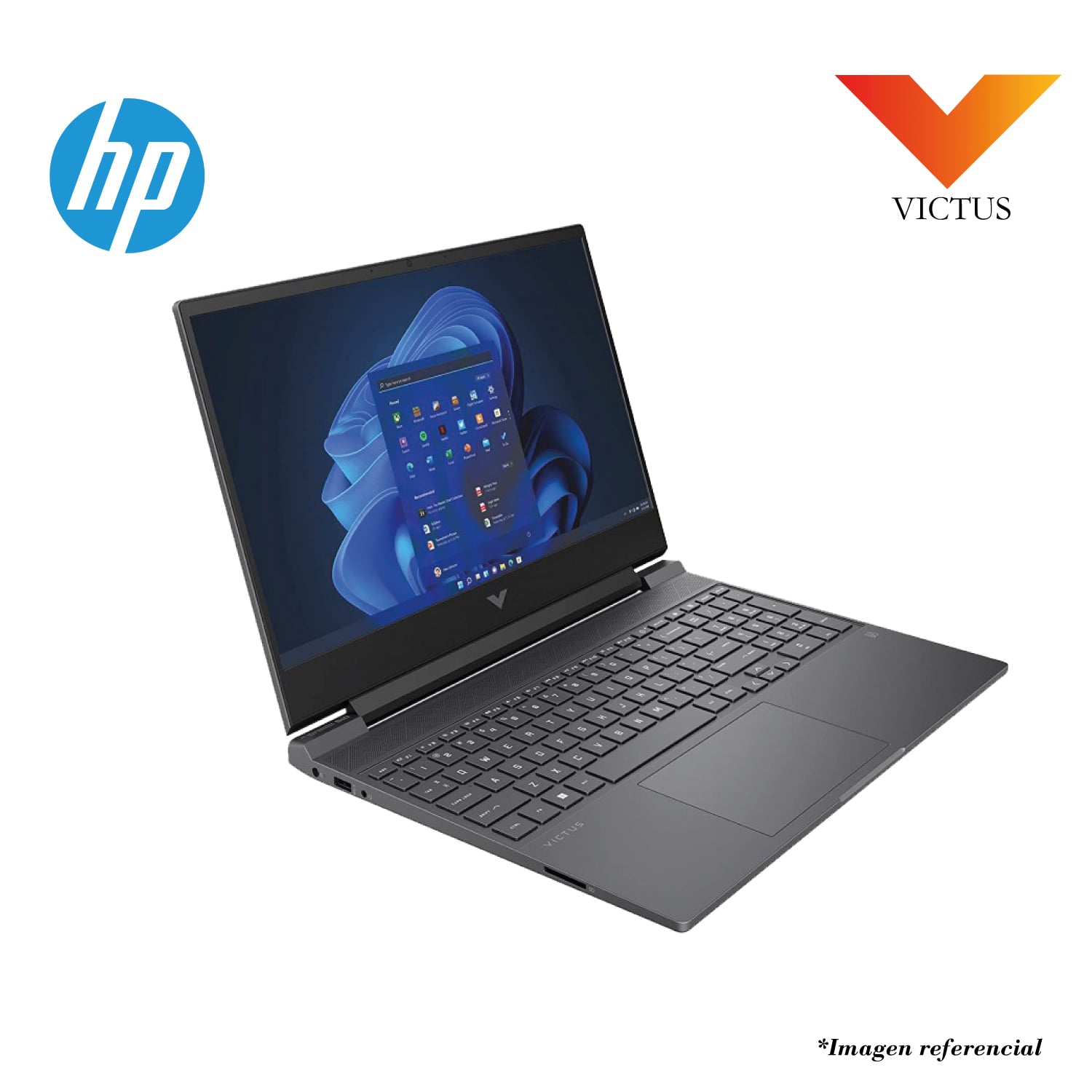 HP VICTUS 15-FB3021LA RYZEN 7-7445HS 16GB RAM DDR5 512GB SSD PCIE 6GB RTX4050 15.6 FHD IPS 144HZ WIN 11 - 3