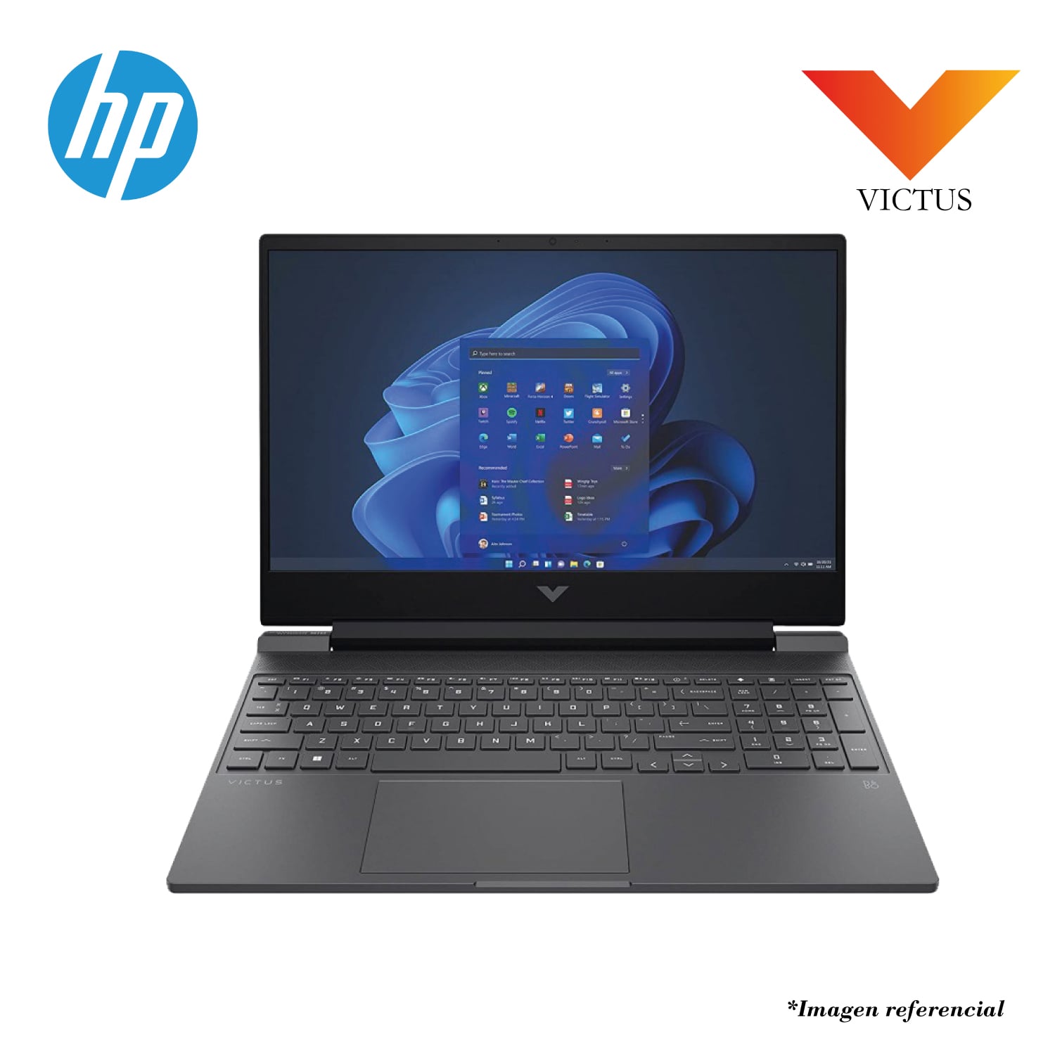 HP VICTUS 15-FB3021LA RYZEN 7-7445HS 16GB RAM DDR5 512GB SSD PCIE 6GB RTX4050 15.6 FHD IPS 144HZ WIN 11 - 5