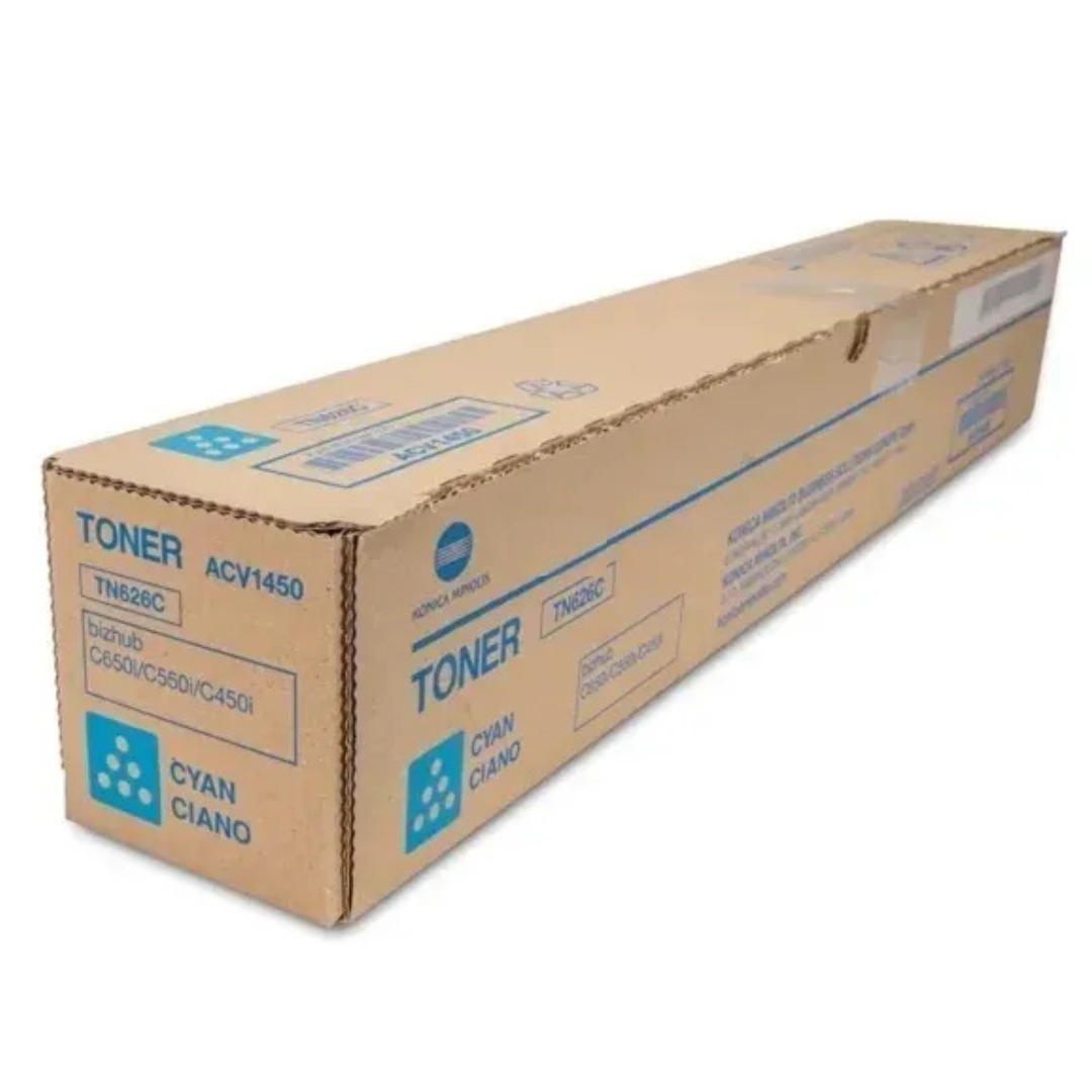 TONER DE IMPRESION KONICA MINOLTA TN-626C COLOR CIAN - 1