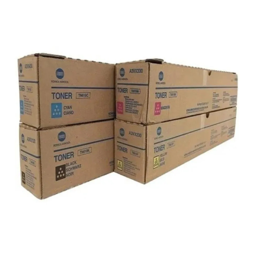 PACK DE TONER DE IMPRESION KONICA MINOLTA TN-328 COLOR NEGRO, CIAN, MAGENTA, AMARILLO - 1