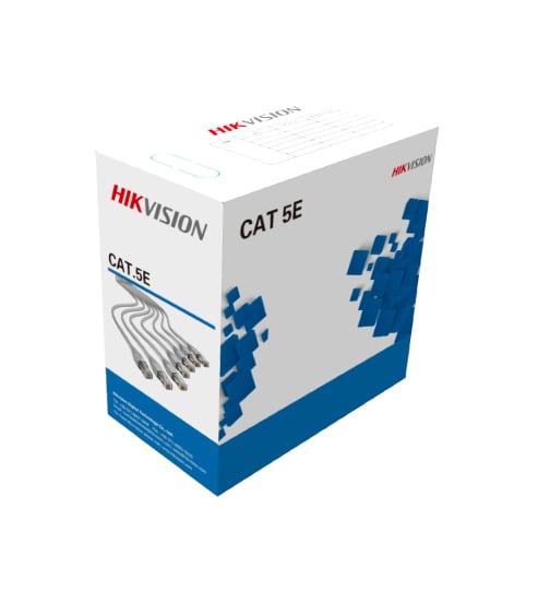HK-DS-1LN5E-E/E - ROLLO DE CABLE UTP 4 PARES CAT5E HIKVISION - 1