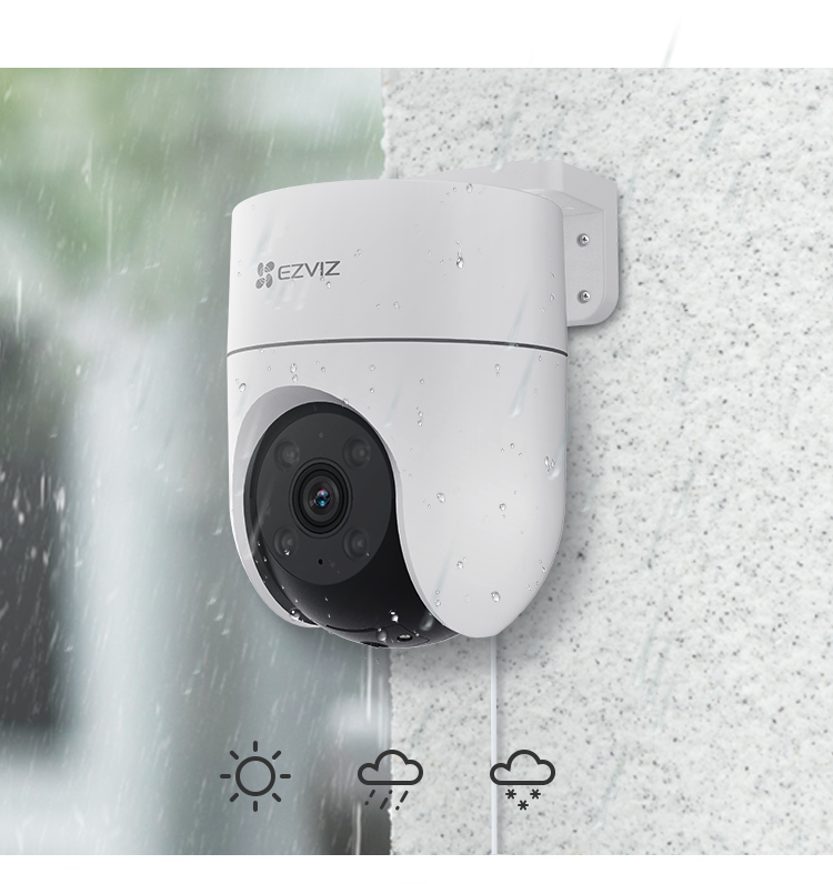 CÁMARA EZVIZ WIFI 2K 4MPX EXTERIOR H8C - 2