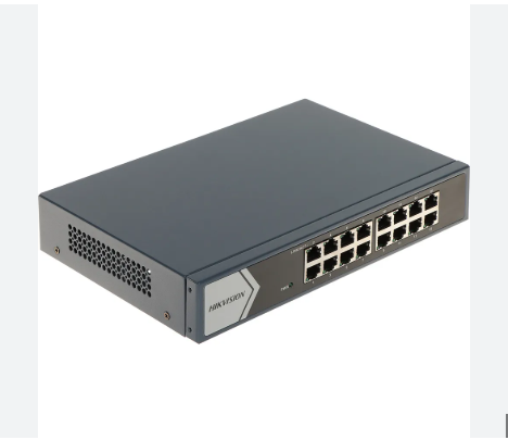 DS-3E0516-E(B) SWITCH GIGABIT 16 PUERTOS MONTAJE EN ESCRITORIO / RACK - 1