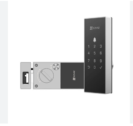 EZVIZ DL03 PRO SMART RIM LOCK CON HUELLA DIGITAL - 1