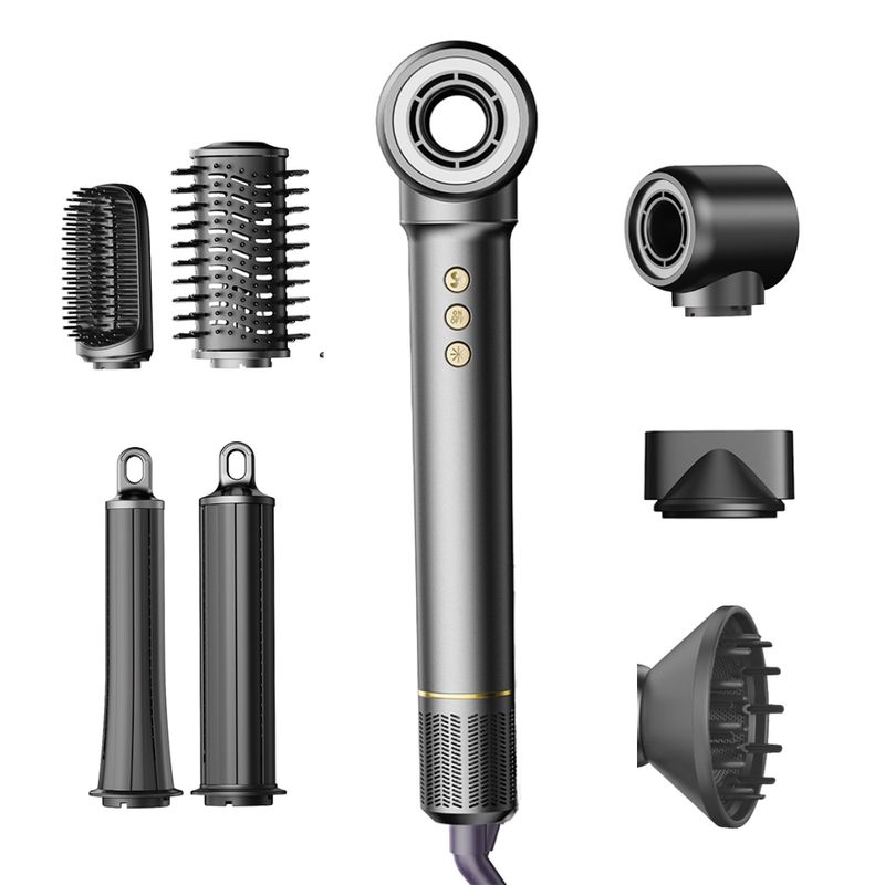 KIT SECADORA DE CABELLO PROFESIONAL 7 EN 1 CON ACCESORIOS – HD07 - 1