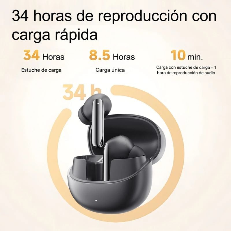 AUDIFONOS INALAMBRICOS QCY MELOBUDS PRO HT08 AUDIO HI-RES - 6