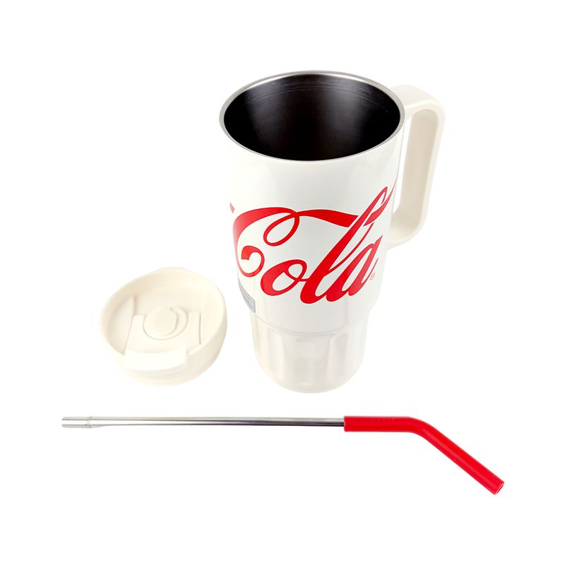 VASO TERMICO PREMIUM COCA COLA X GERM 1200ML / 40.57 OZ BLANCO - 5