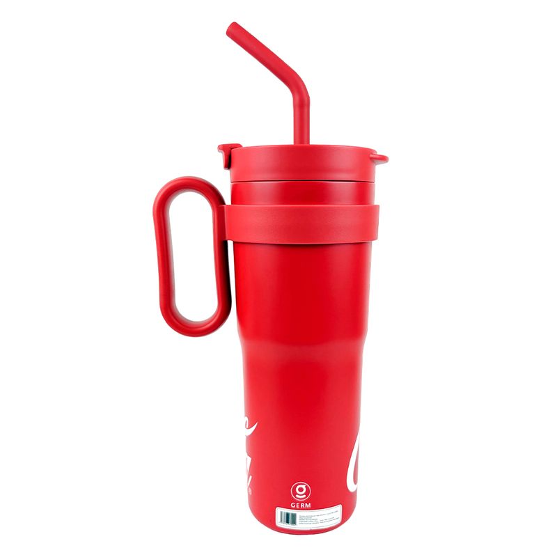 VASO TÉRMICO HIDRATO COCA COLA X GERM 1100ML / 37.2 OZ BLANCO - 5