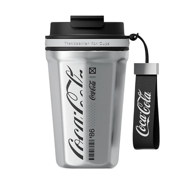 MUG TÉRMICO OCTAGON PRO COCA-COLA | 550ML / 18.6OZ BLANCO - 1