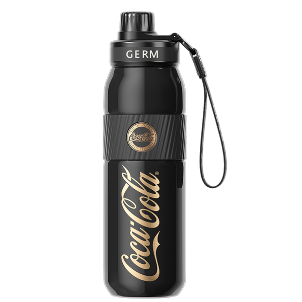 BOTELLA TÉRMICA DEPORTIVA COCA-COLA X GERM | 580ML / 19OZ- NEGRO - 1