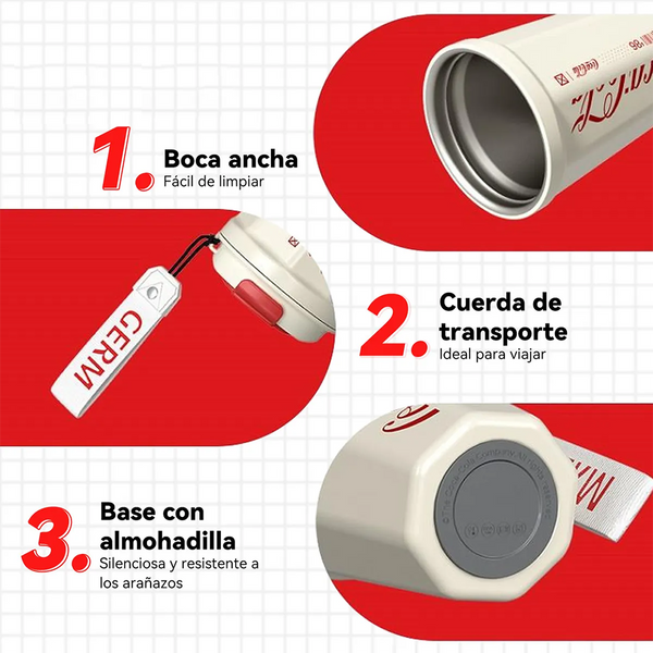 SET DE REGALO: VASO TÉRMICO LOVE STORY - COCA-COLA X GERM – 380 ML /12OZ - 5