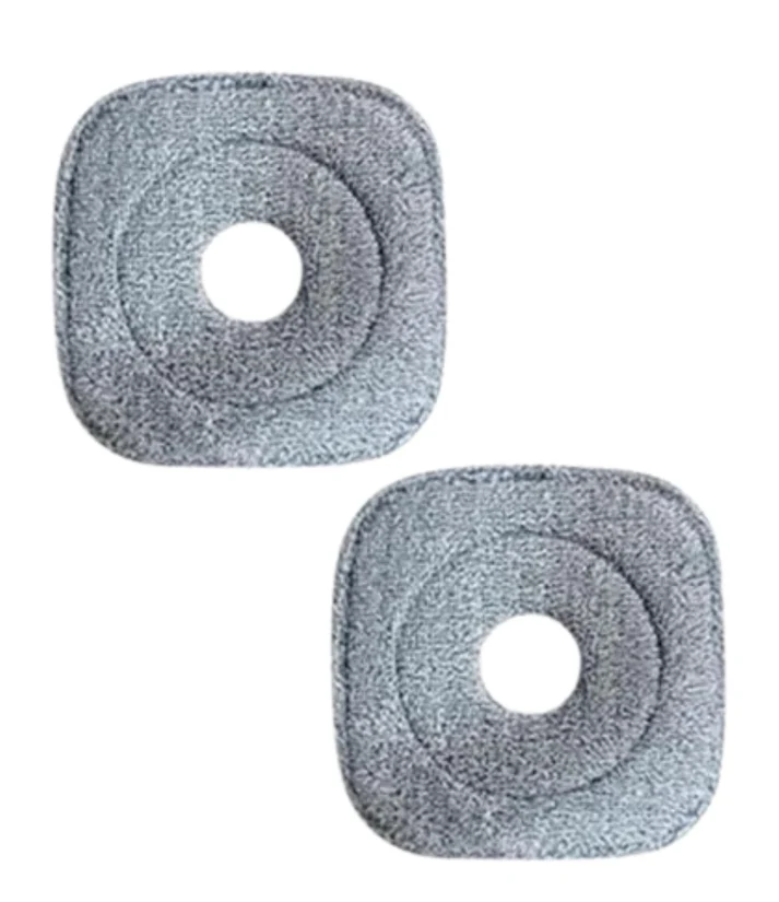 SET 2 PAÑOS DE LIMPIEZA PARA TRAPEADOR BOMIDI M20 / GRIS - 1