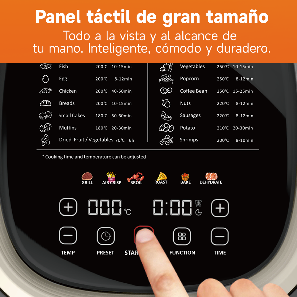 FREIDORA DE AIRE 6 L BOMIDI BLANCA - 4