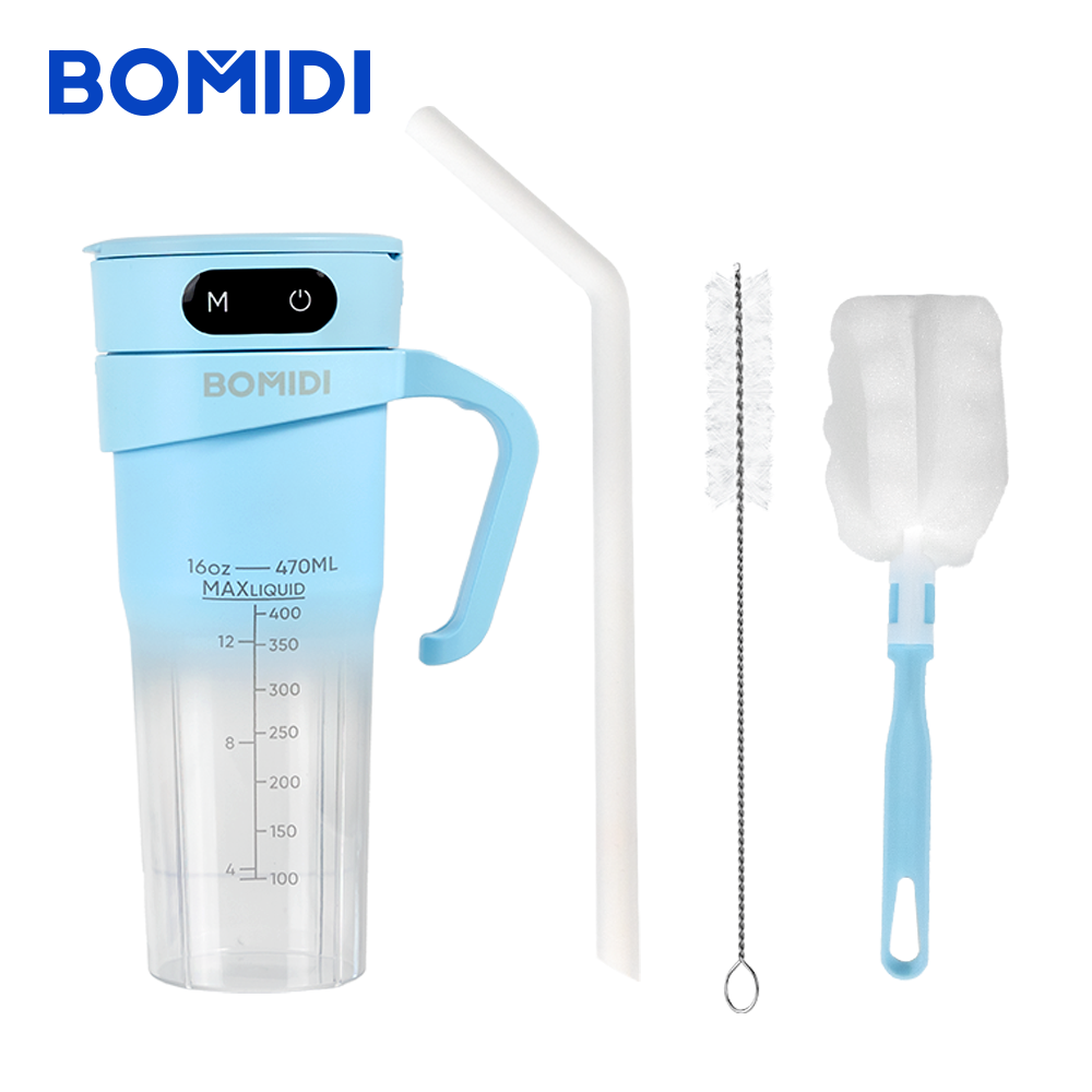 LICUADORA PORTÁTIL BOMIDI JB01 AZUL TIPO-C - 2