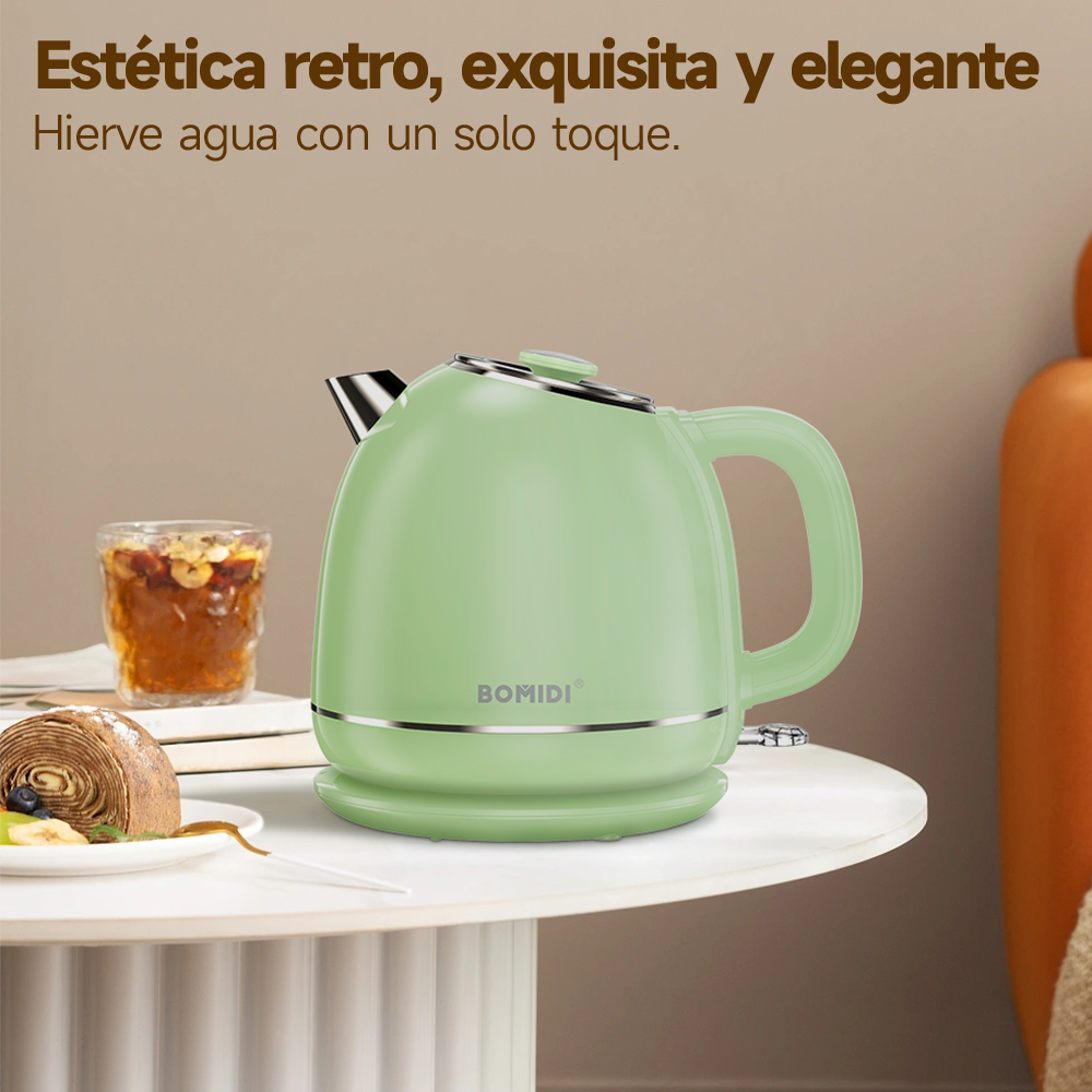 HERVIDOR ELÉCTRICO 1.7 L BOMIDI VERDE - 3