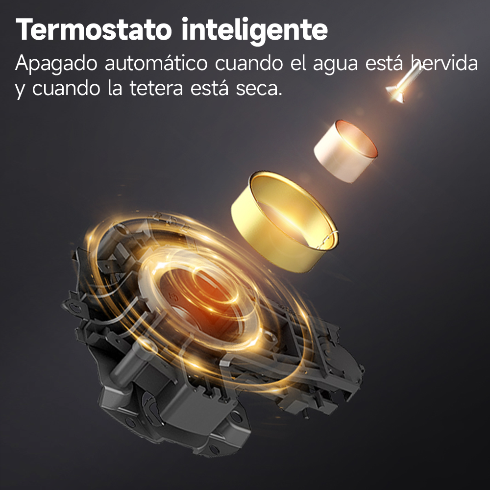 HERVIDOR ELÉCTRICO 1.7 L BOMIDI VERDE - 7