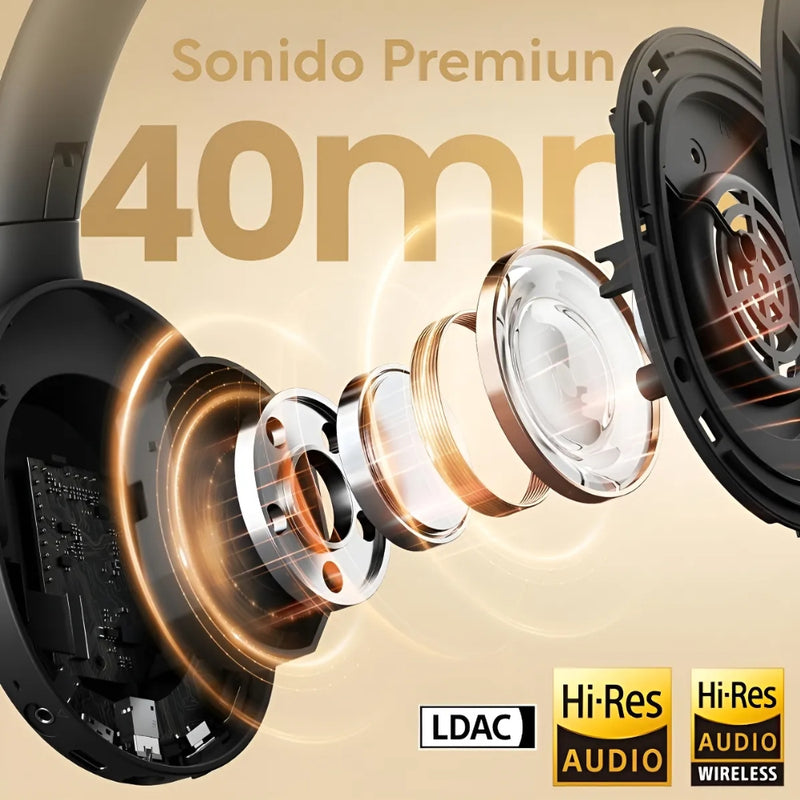 AUDIFONO INALAMBRICO HAYLOU S30 PRO DIADEMA GAMER CON MICRÓFONO - 6