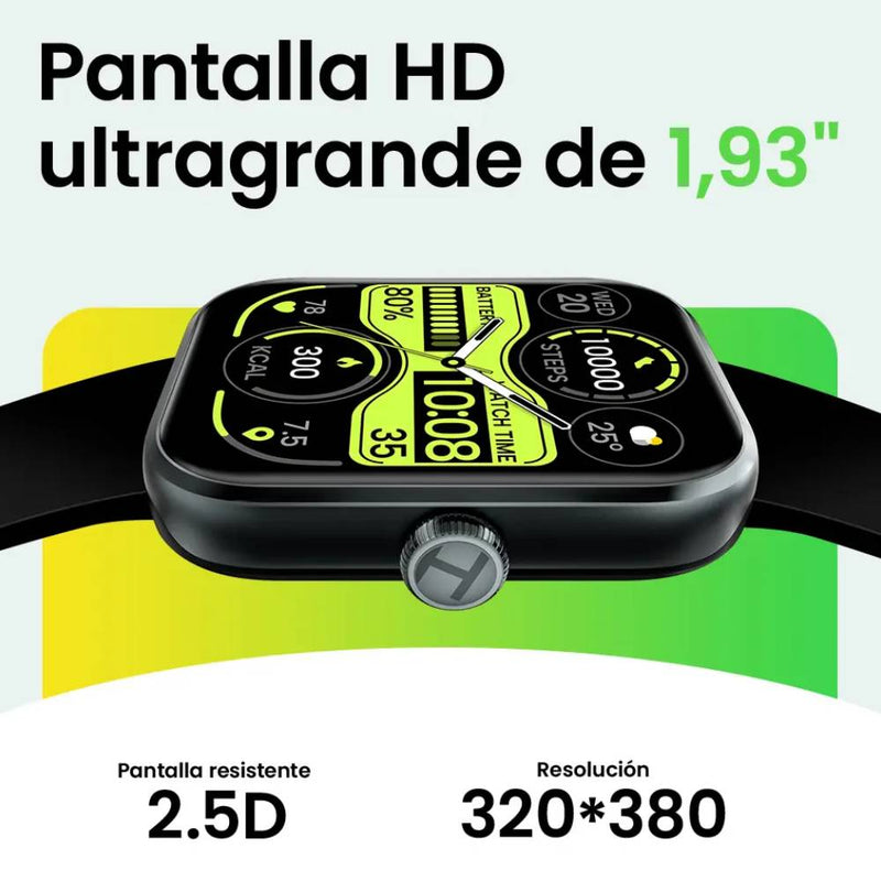 SMARTWATCH BLUETOOTH HAYLOU WATCH 4 BLUETOOTH 5.3, IP68, 1.93' - 4