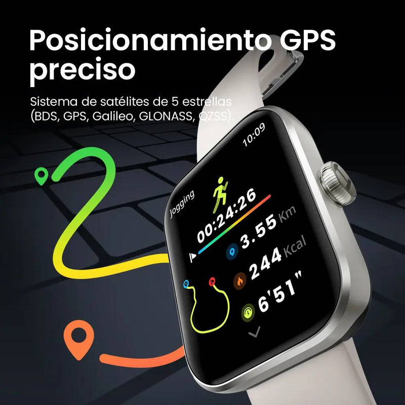 SMARTWATCH BLUETOOTH HAYLOU WATCH 4 BLUETOOTH 5.3, IP68, 1.93' - 5