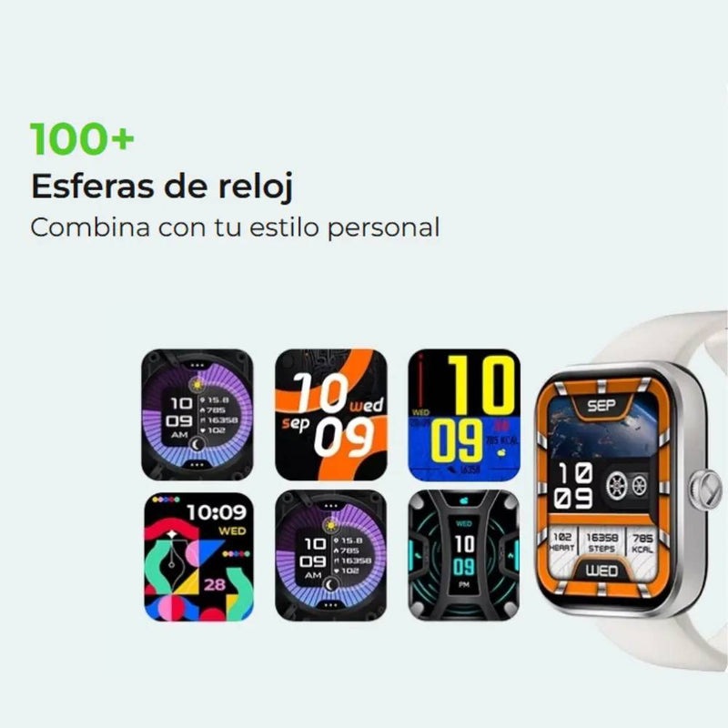 SMARTWATCH BLUETOOTH HAYLOU WATCH 4 BLUETOOTH 5.3, IP68, 1.93' - 7