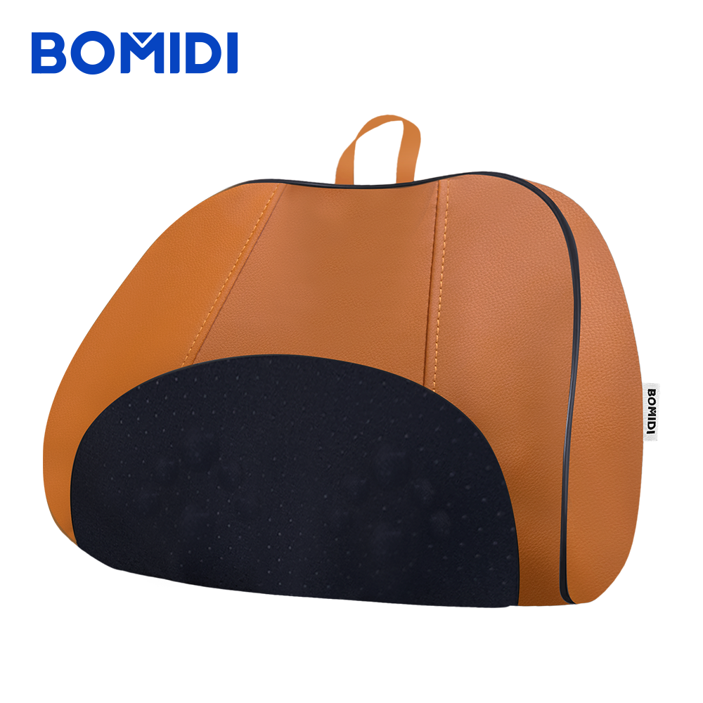 ALMOHADA MASAJEADORA LNALÁMBRICA BOMIDI MP1 PRO NEGRO NARANJA - 1