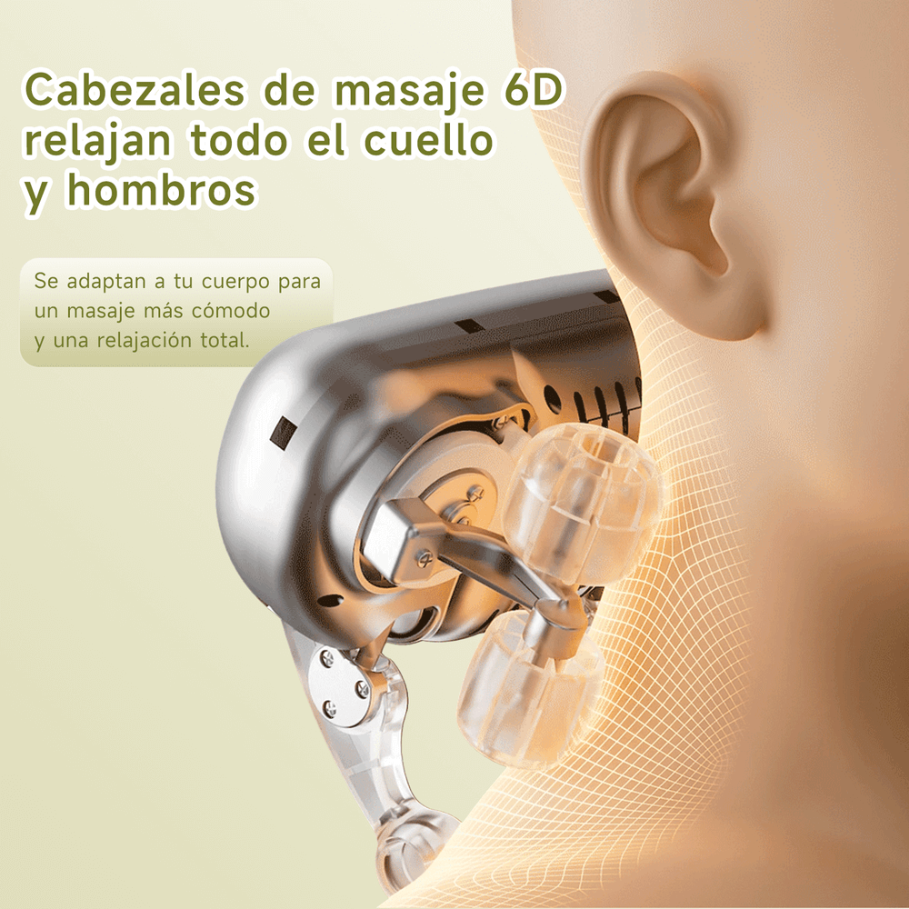 MASAJEADOR DE CUELLO Y HOMBROS BOMIDI MP2 LITE VERDE - 8