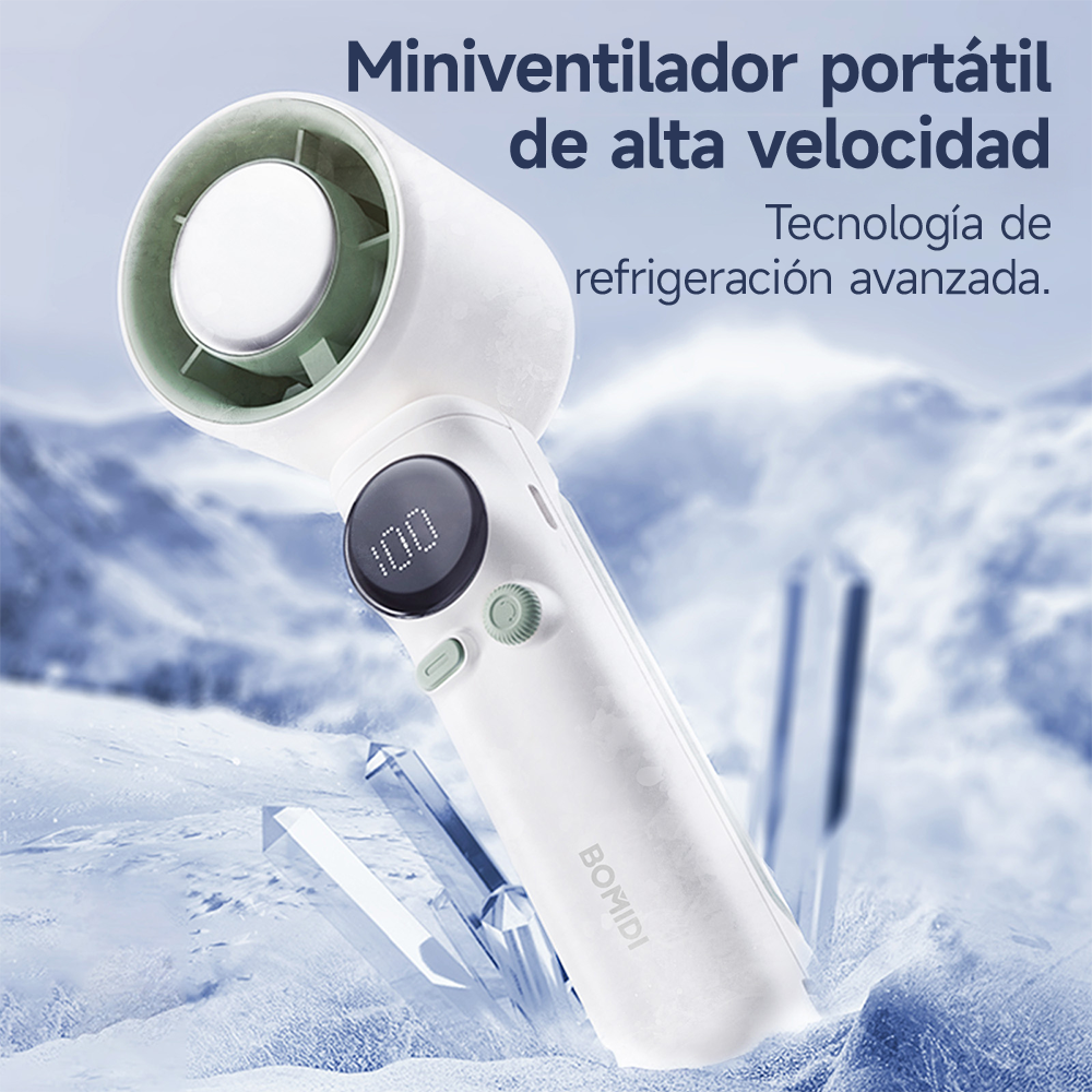 VENTILADOR DE MANO BOMIDI MF01 - 2