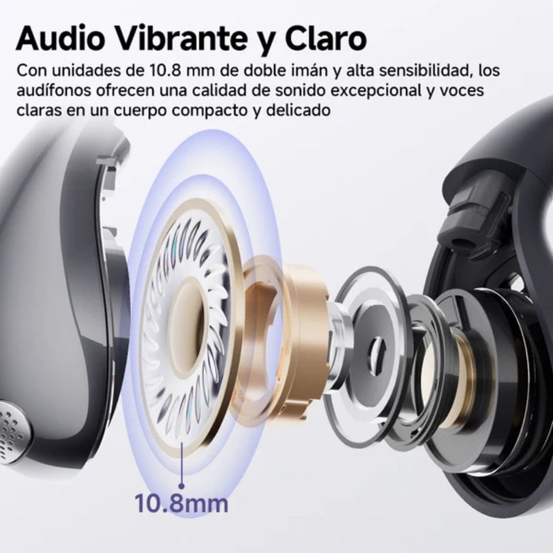 AURICULARES DEPORTIVOS QCY CROSSKY C30 OREJA ABIERTA CON CLIP - 5