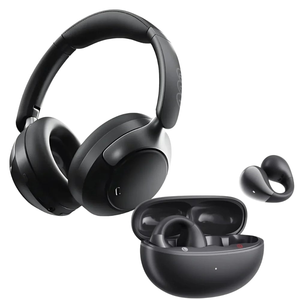 COMBO QCY AUDÍFONOS OVER-EAR H3 PRO _ AUDÍFONOS OPEN-EAR CROSSKY C30 - 1