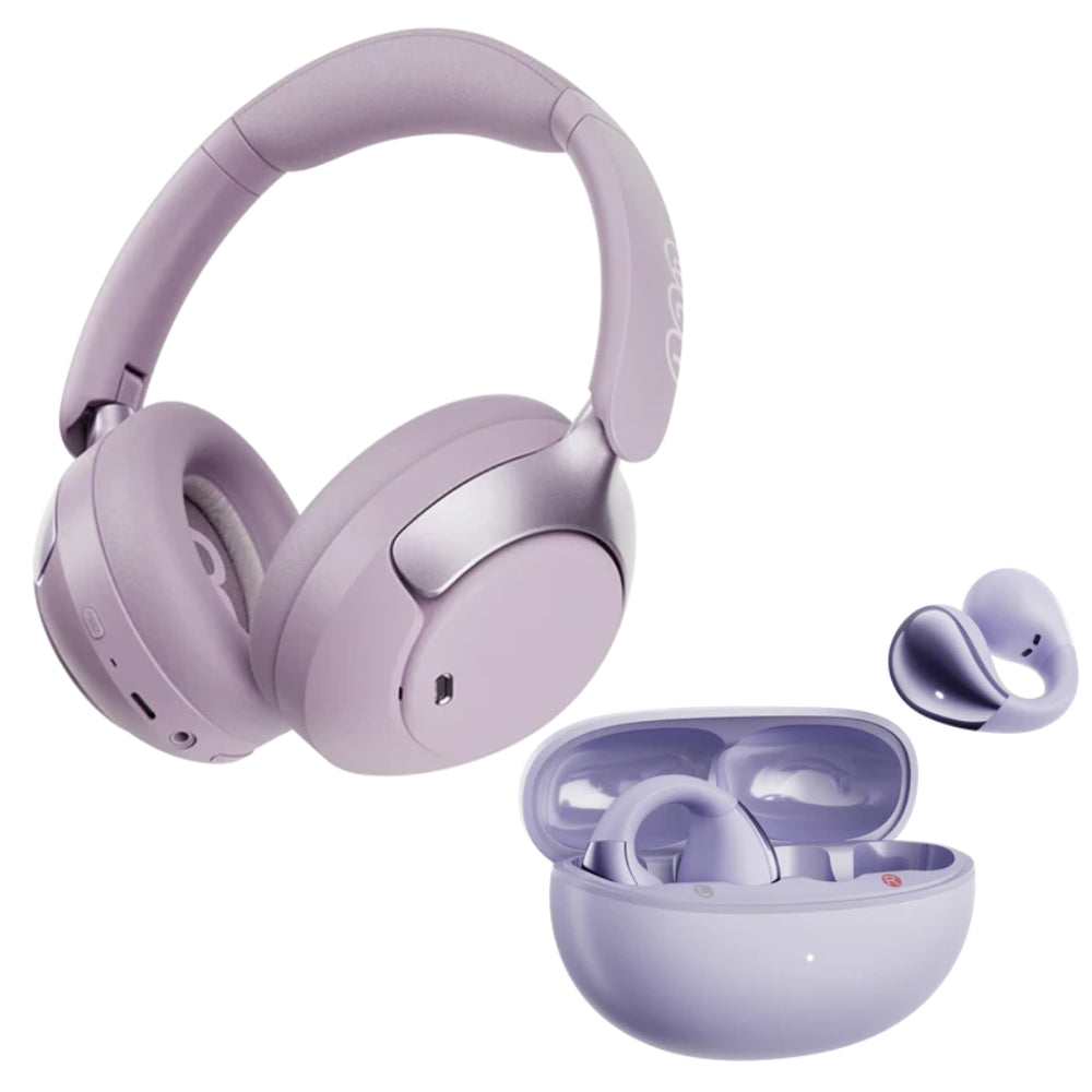 COMBO QCY AUDÍFONOS OVER-EAR H3 PRO _ AUDÍFONOS OPEN-EAR CROSSKY C30 - 1