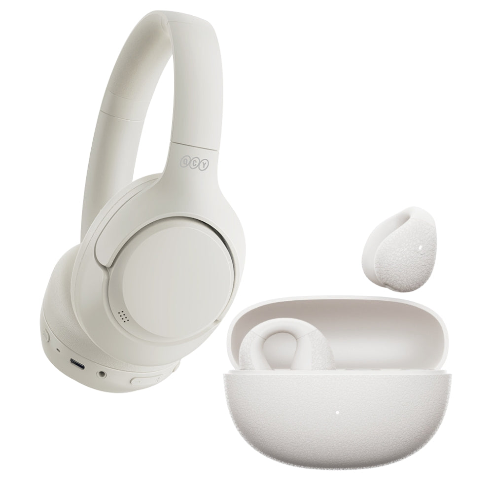 COMBO QCY AUDÍFONOS OVER-EAR H3 _ AUDÍFONOS CROSSKY C10 - 1