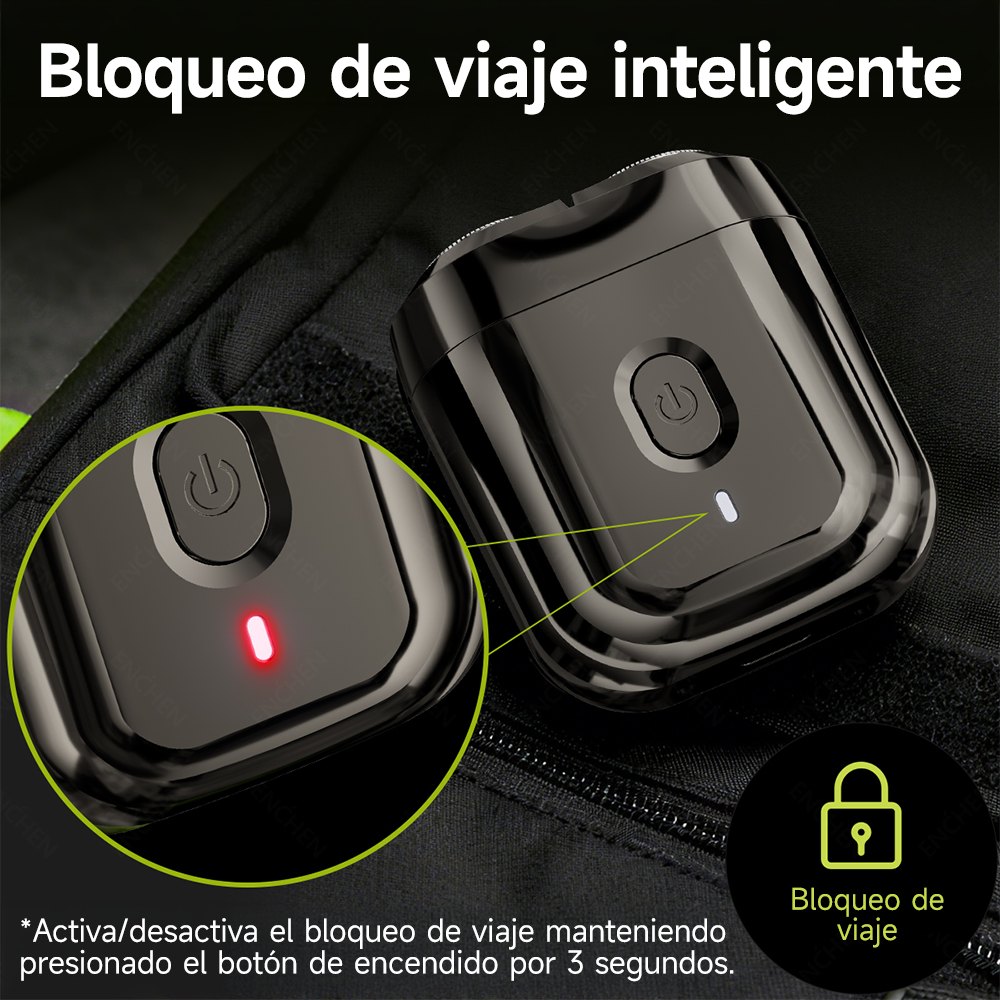 AFEITADORA ELÉCTRICA ENCHEN MINI 6 GRIS - 10