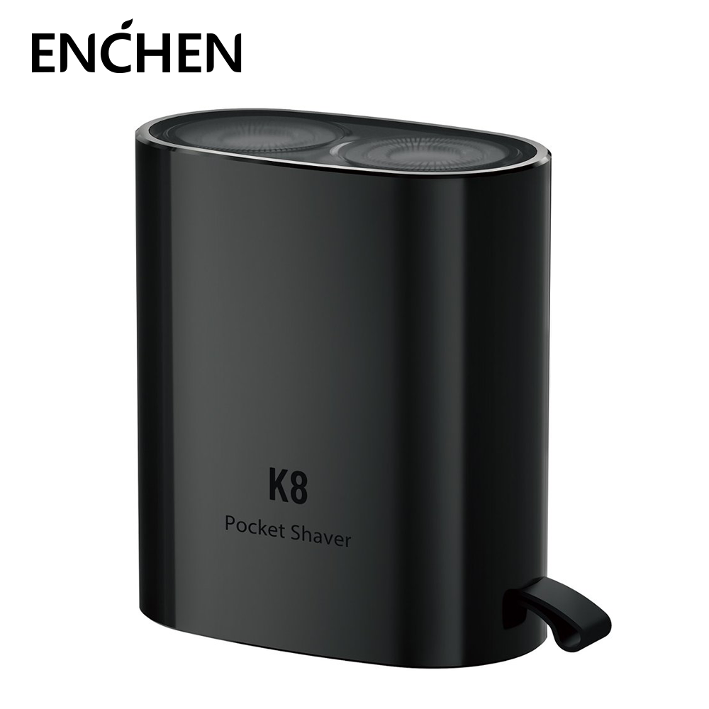 AFEITADORA ELÉCTRICA ENCHEN K8 NEGRO - 2