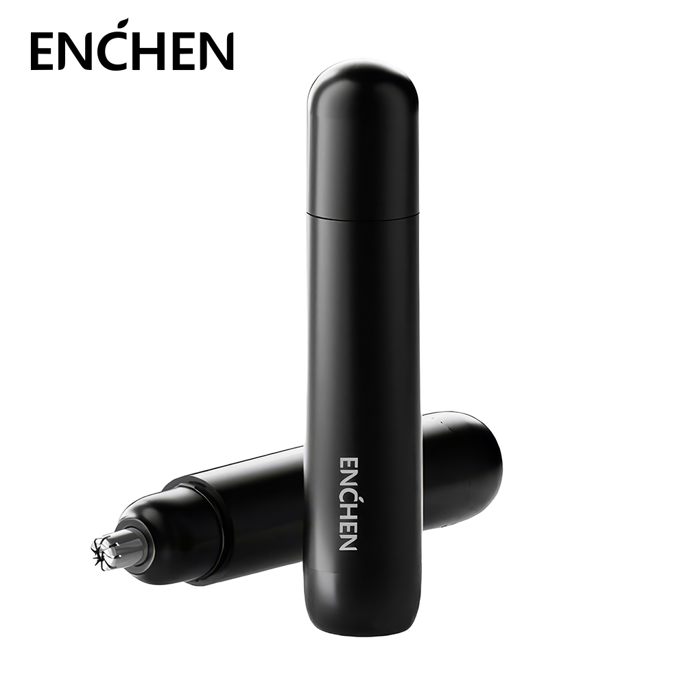 RECORTADOR DE VELLO NASAL ENCHEN EN005 NEGRO - 2