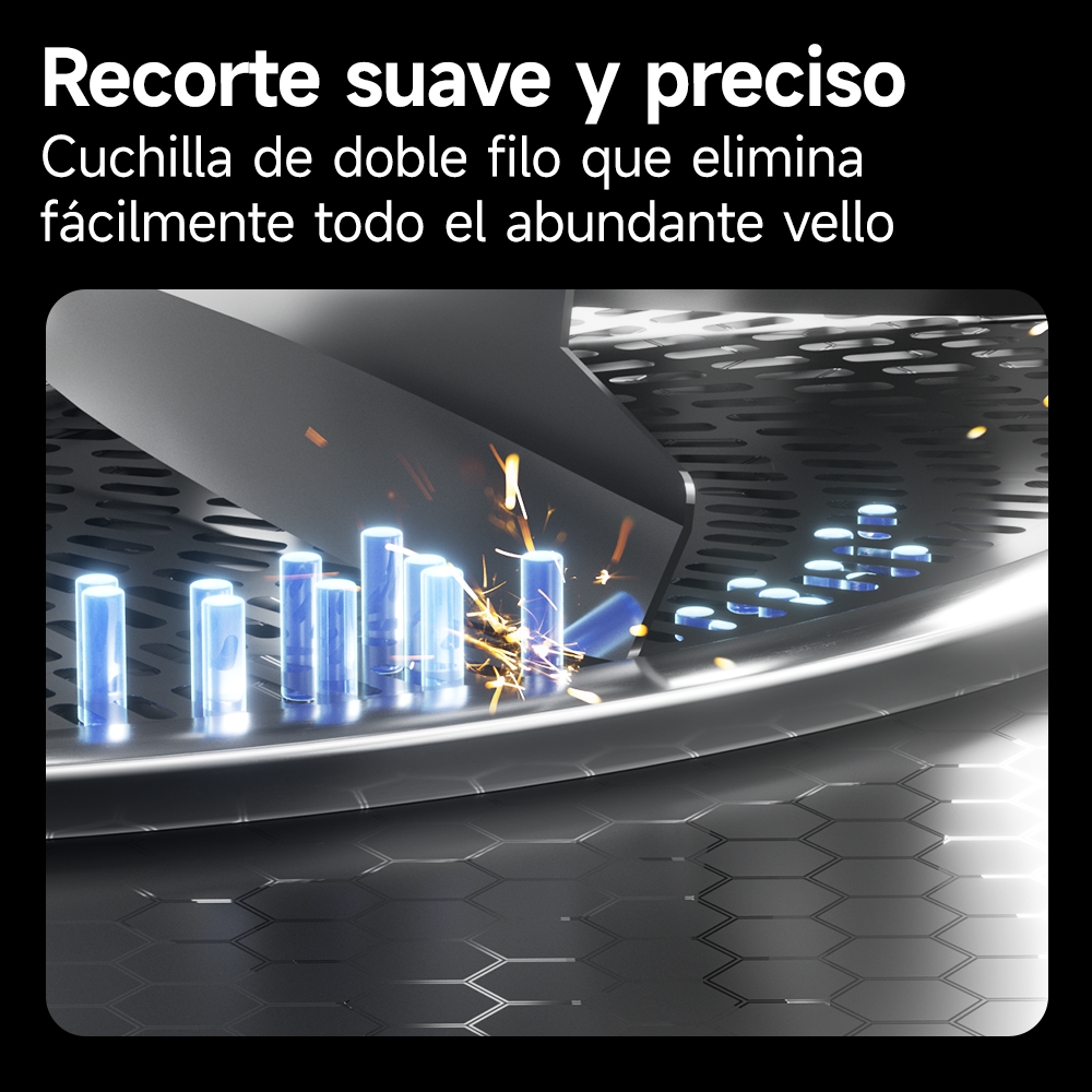 AFEITADORA ELÉCTRICA MS003 + RECORTADOR DE VELLO NASAL EN005 ENCHEN - 5