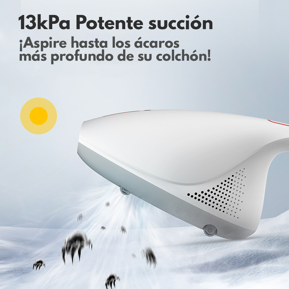 ASPIRADORA ANTI ÁCAROS DEERMA LUZ UV CM800 BLANCA - 3