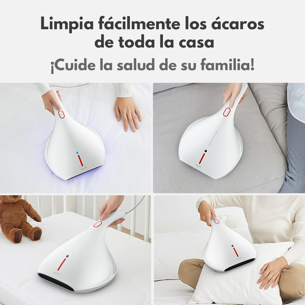 ASPIRADORA ANTI ÁCAROS DEERMA LUZ UV CM800 BLANCA - 6