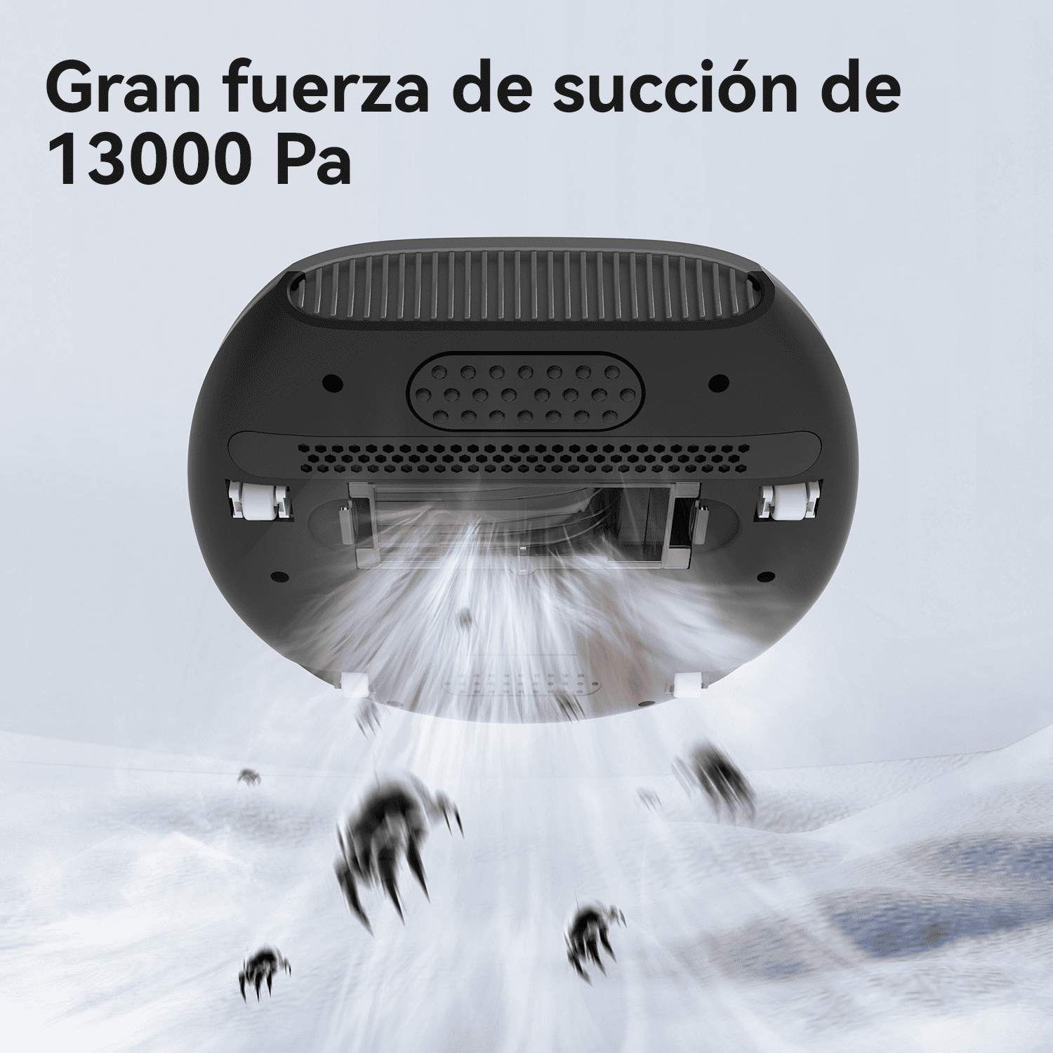 ASPIRADORA ANTI-ÁCAROS DEERMA LUZ UV ELIMINA ÁCAROS EX919 GRIS - 9