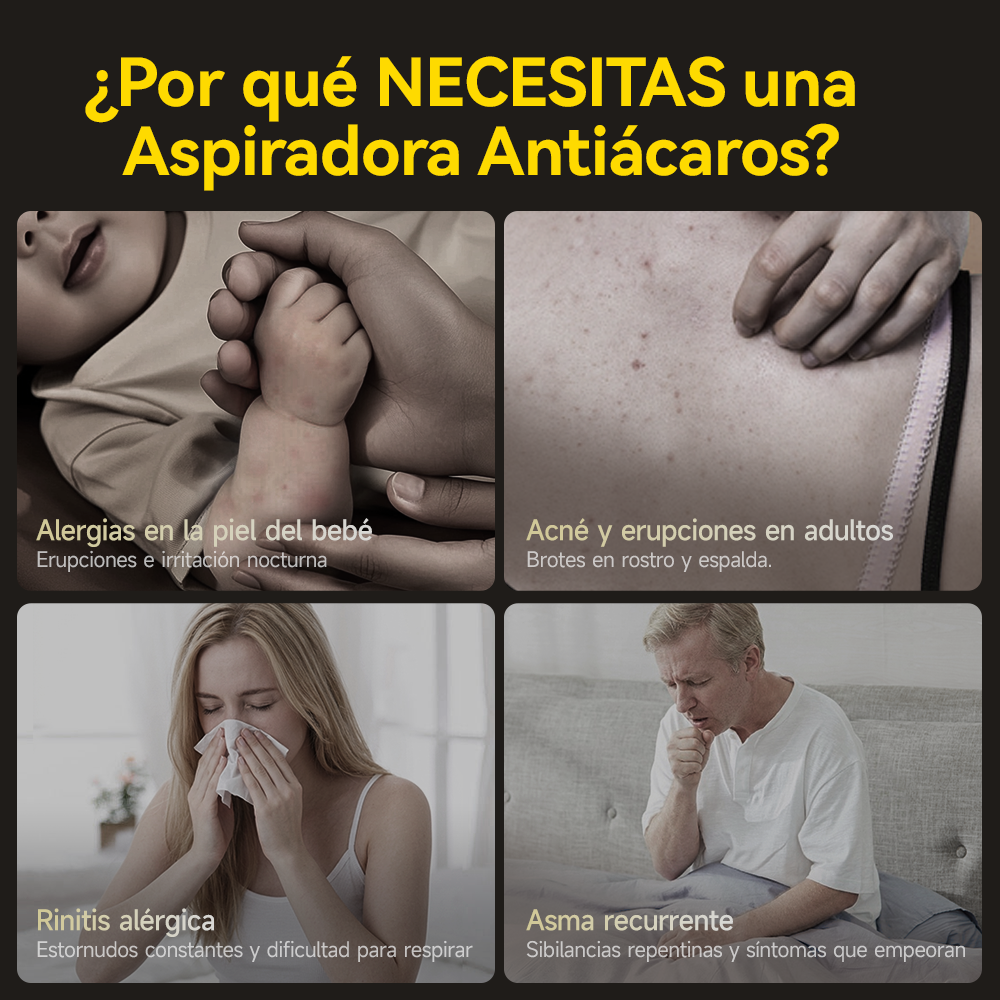 ASPIRADORA ANTI ÁCAROS DEERMA M1 DETECT CON DOBLE DEPÓSITO Y LUZ UV - 2