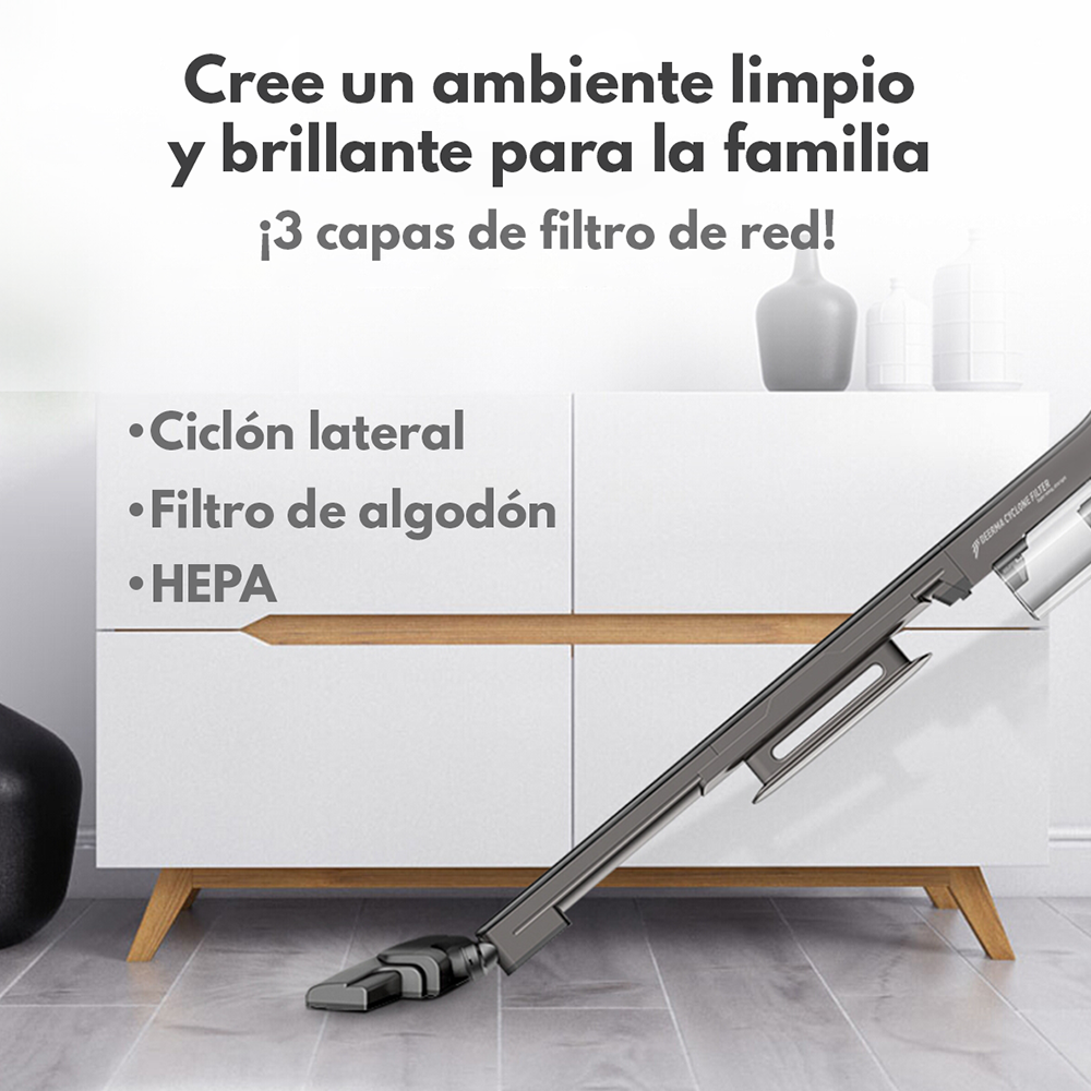 ASPIRADORA MULTIFUNCIONAL PRO DEERMA DX700S | NEGRO - 4