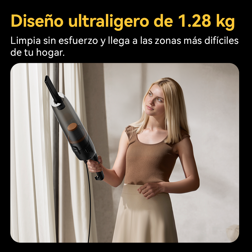 ASPIRADORA MULTIFUNCIONAL 2 EN 1 DEERMA DX170 GRIS - 4