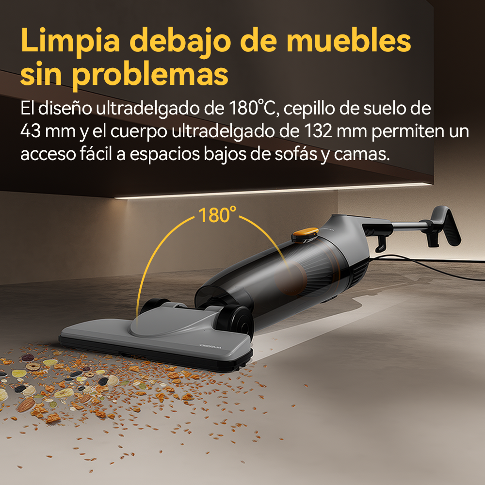 ASPIRADORA MULTIFUNCIONAL 2 EN 1 DEERMA DX170 GRIS - 6