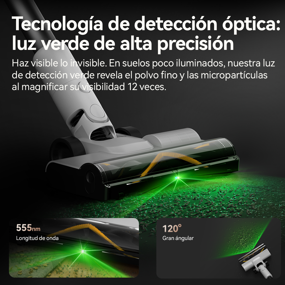 ASPIRADORA VERTICAL INALÁMBRICA DEERMA T10W BLANCA - 4
