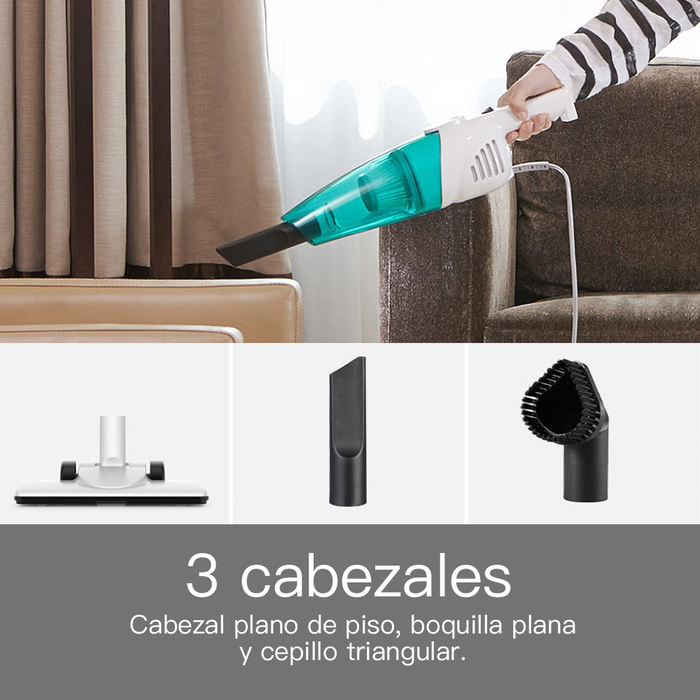 ASPIRADORA VERTICAL MULTIFUNCIONAL 2 EN 1 DX118C | FILTRO INCLUIDO | BLANCO - 6