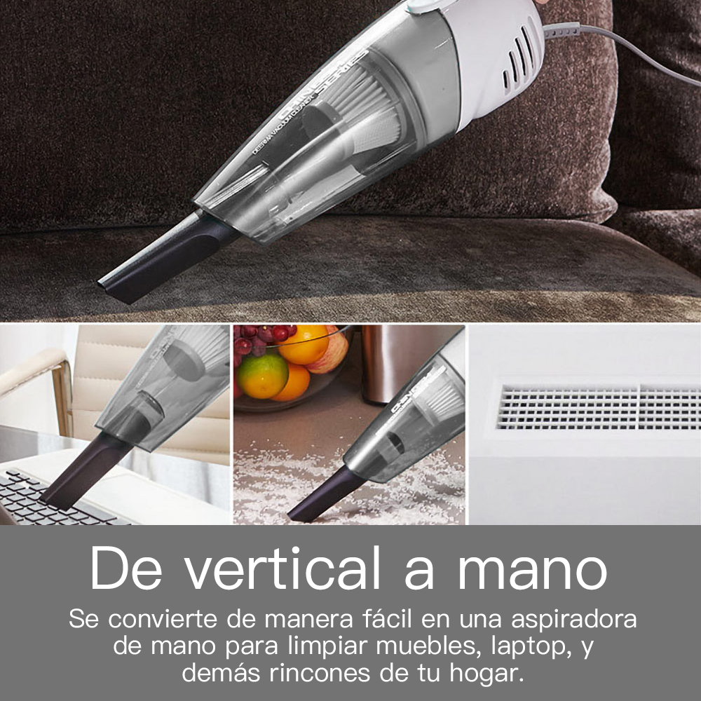 COMBO ASPIRADORA 2 EN 1 DX118C_GR + REMOVEDOR DE PELUSAS PORTÁTIL MQ600