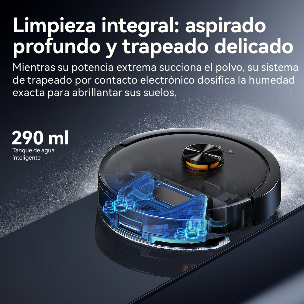 ASPIRADORA ROBOT INTELIGENTE DEERMA DEM-S30 NEGRO - 4