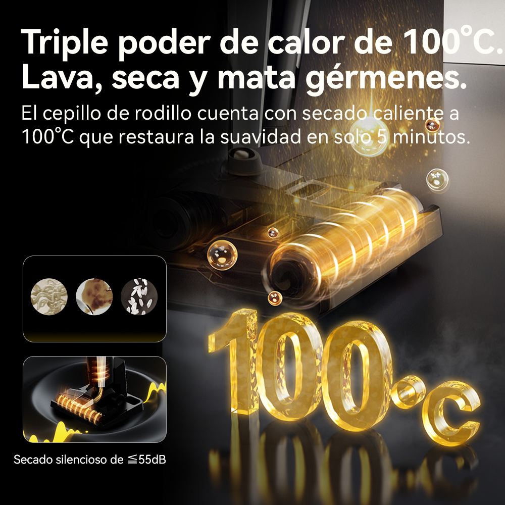 ASPIRADORA LAVA PISOS DEERMA VX300 AUTOLIMPIEZA 5 EN 1 - 6