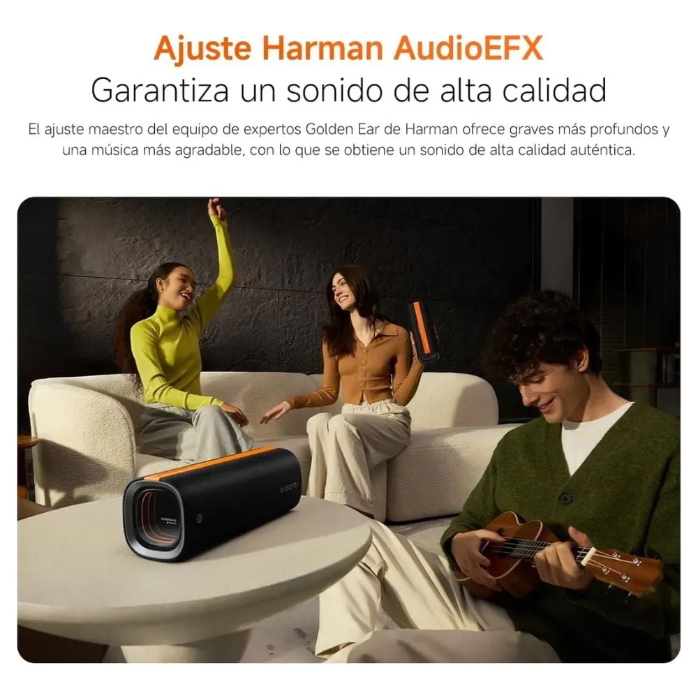 PARLANTE BLUETOOTH XIAOMI SOUND PARTY 50W 26H BATERIA NEGRO - 5