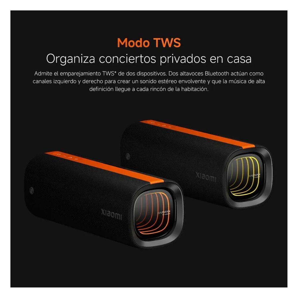 PARLANTE BLUETOOTH XIAOMI SOUND PARTY 50W 26H BATERIA NEGRO - 6